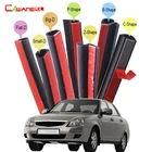 Уплотнительная лента Cawanerl для автомобильного капота, двери, багажника, комплект наполнителей, уплотнительная лента для лада приора 110 111 112 Самара Калина