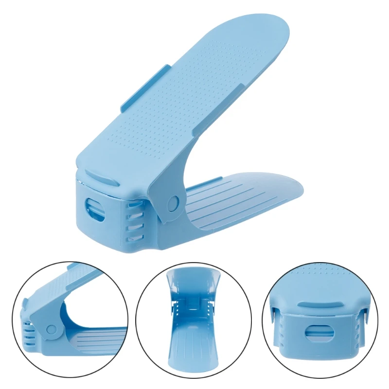 1 шт. двойная регулируемая подставка для хранения обуви|hanger holder|shoes storage holderstorage