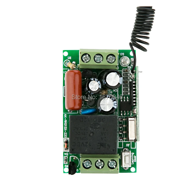 Новый цифровой пульт дистанционного Управление переключатель AC220V приемник + 2 *