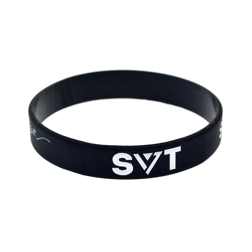 Силиконовый черный браслет для музыкальных фанатов 17 дюймов 1 шт.|Браслеты с