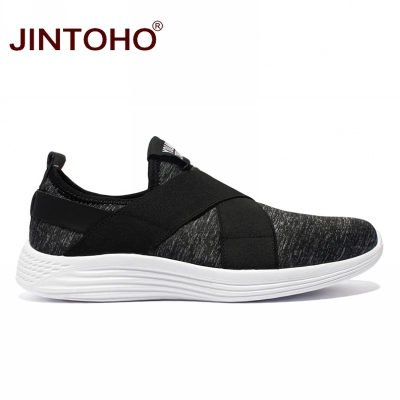 JINTOHO/большие размеры; брендовая мужская повседневная обувь; модная дышащая обувь для мужчин; дешевые водонепроницаемые мокасины; мужские лоферы без шнуровки; мужская обувь