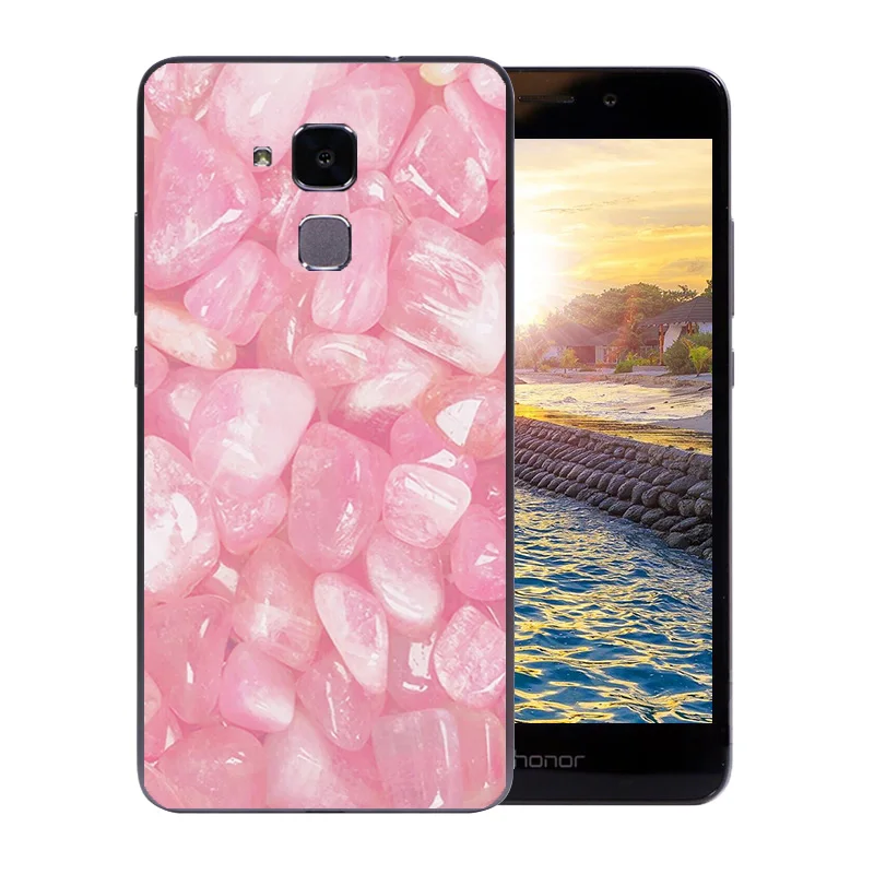 5 2-дюймовый чехол для телефона Huawei Honor 5C прозрачный мягкий силиконовый 7 Lite GT3 с