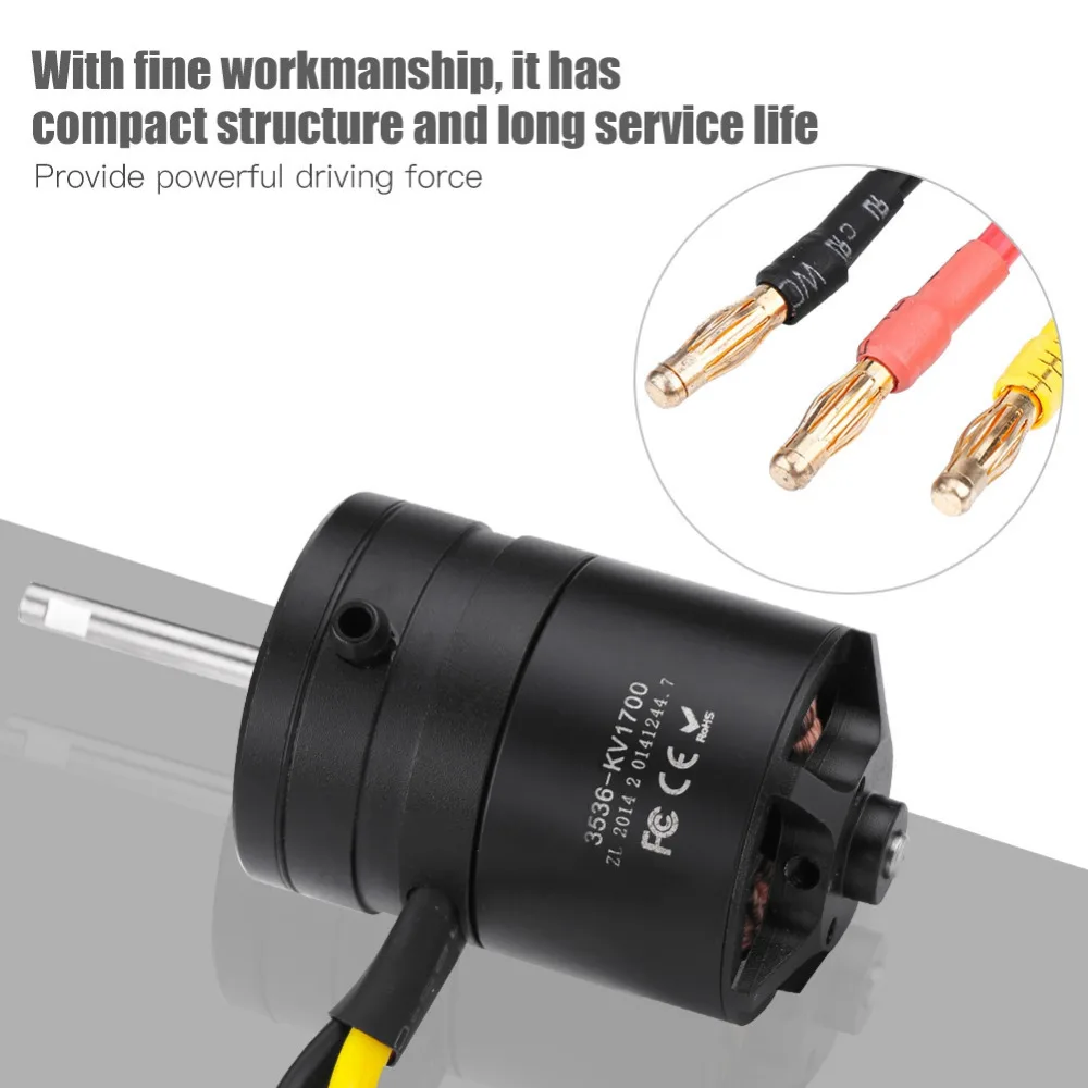 3545-1700KV с водяным охлаждением металлический мотор бесщеточный мотор лодка Запасные Части RC моторы для RC модели лодки пульт дистанционного управления RC аксессуар