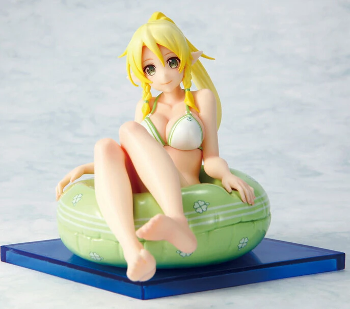 Аниме меч искусство онлайн Leafa в купальнике ver. 1/10 САО ПВХ фигурка кукла
