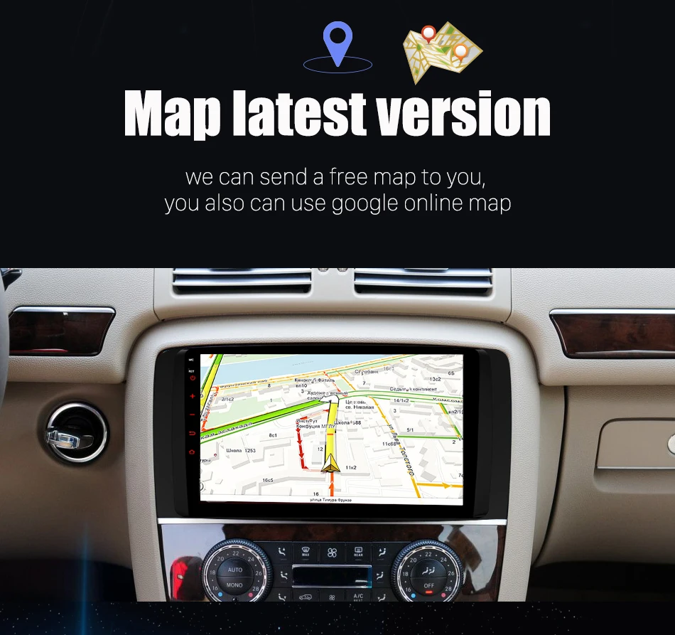 1024*600 Восьмиядерный Android 9,0 автомобильный DVD для Mercedes Benz AMG/R класс W251 R280 R300 R320 R350 gps Радио стерео 4 Гб ram 64 Гб rom