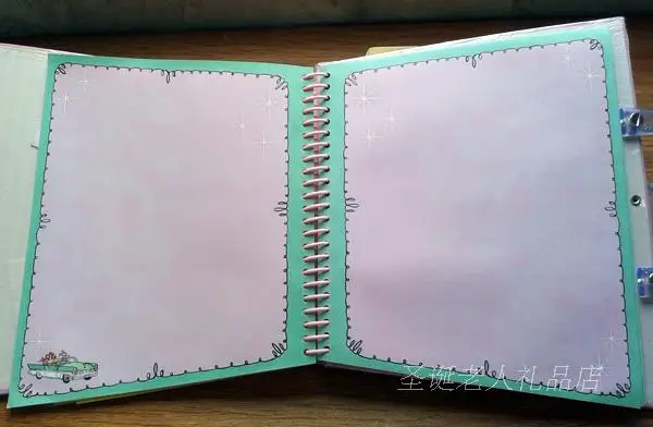 Альбом блокнот граффити с наклейками в форме принцессы переносная книга для