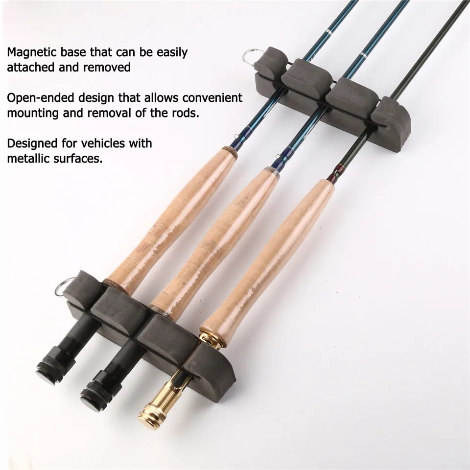 2 шт./лот портативный держатель для удочки из пенопласта/бамбука магнитный