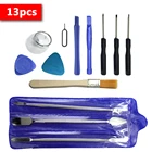 Набор инструментов для разборки экрана, 13 шт., инструменты для ремонта открытия для iPad, сотового телефона, планшета, ПК, iPhone