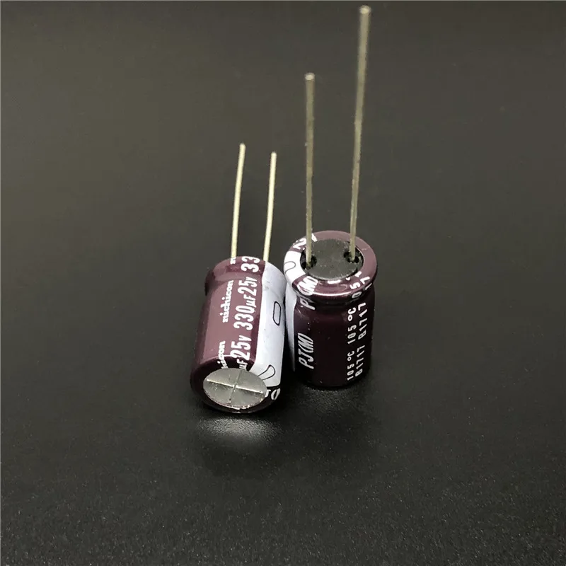 10 шт./100 шт. 330 мкФ 25В NICHICON PJ серия 10х16 мм 25v330мкф низкое сопротивление долговечный