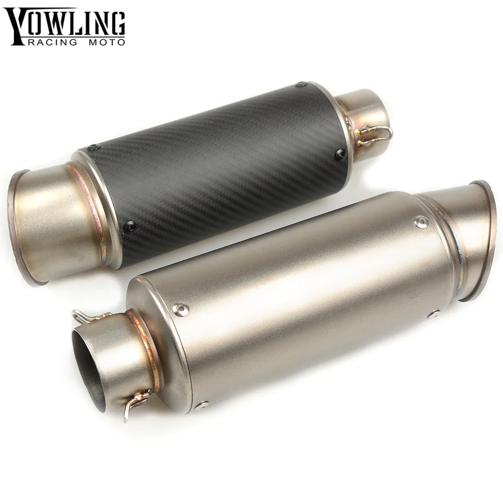 Выхлопная труба для мотоцикла Honda CBR954RR NC700 NC750 S X PCX125 ST 1300 A|carbon fiber exhaust pipe|carbon exhaustmuffler carbon |