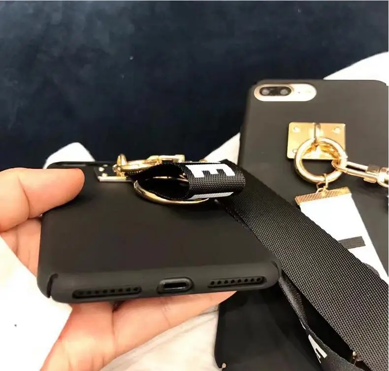 Модные спортивные ручной шею веревку чехол для телефона iphone 5S 6 6S plus 7 moblie Случаи