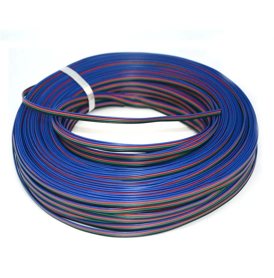 Экспорт 4 spell Pin led удлинитель Кабель RGB 18/20/22AWG в наличии|cable rgb|cable rgbcable rgb |