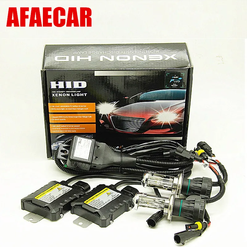 1 комплект 12 В постоянного тока hid двухксеноновый биксеноновый h4 6000k 8000k 43000k H4 55