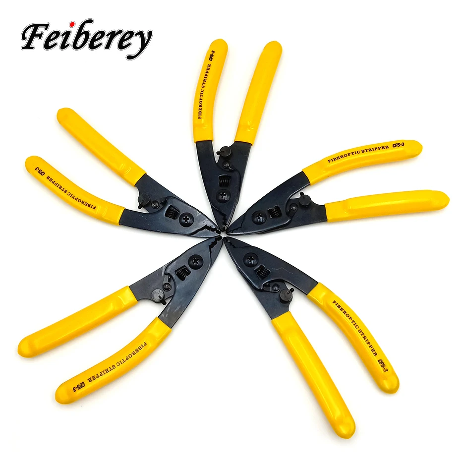 

CFS-3 CFS-2 FTTH Optical Fiber Optic Cable Stripping Tool Plier Wire Stripper