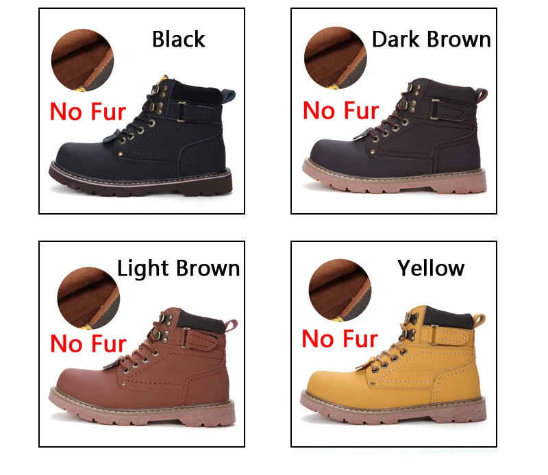VMUKSAN/Лидер продаж, мужские кожаные ботинки, большие размеры 38-46, зимние мужские ботинки из спилка, новинка, классические мужские кожаные ботинки высокого качества