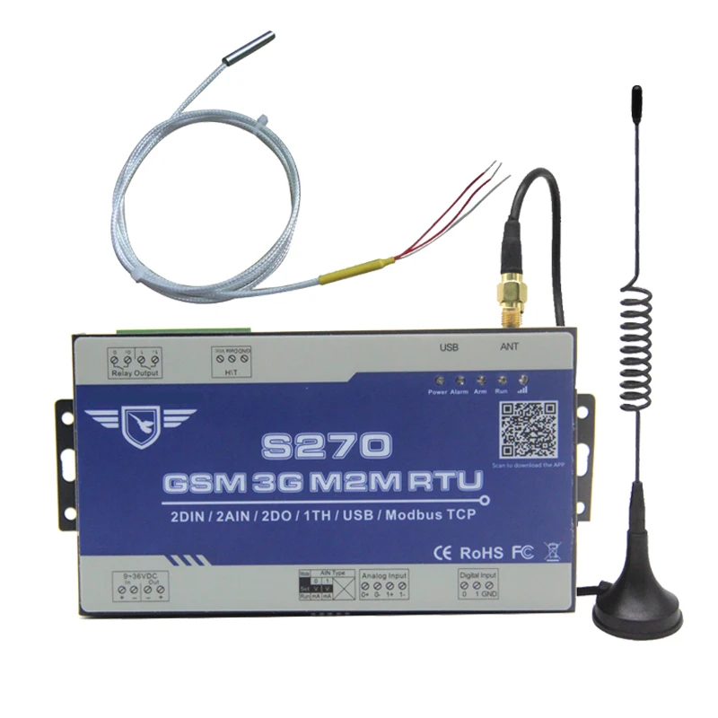 3G 4G LTE промышленный RTU GPRS Modbus шлюз интегрированная облачная платформа