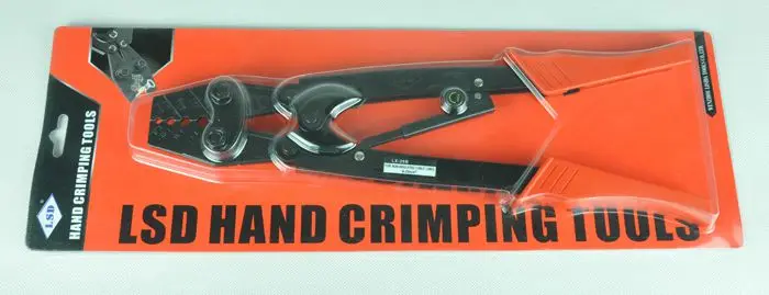 

non-insulated cable connector crimping tool lx-26b 6-25mm2 crimping plier ratchet labor-saving terminal crimping tool