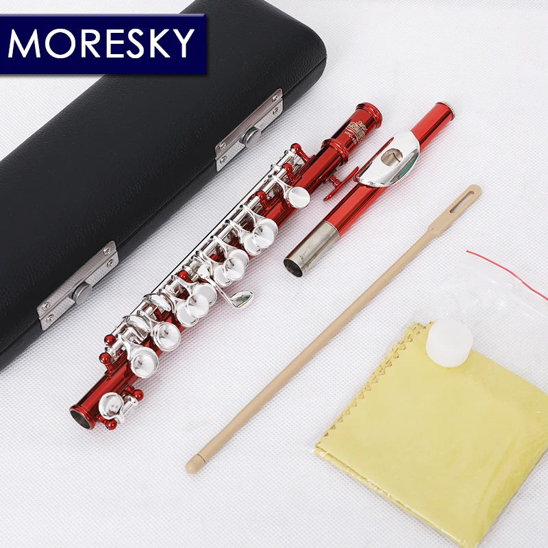 MORESKY C Tone пикколо флейта Key полуразмер Мельхиор посеребренный