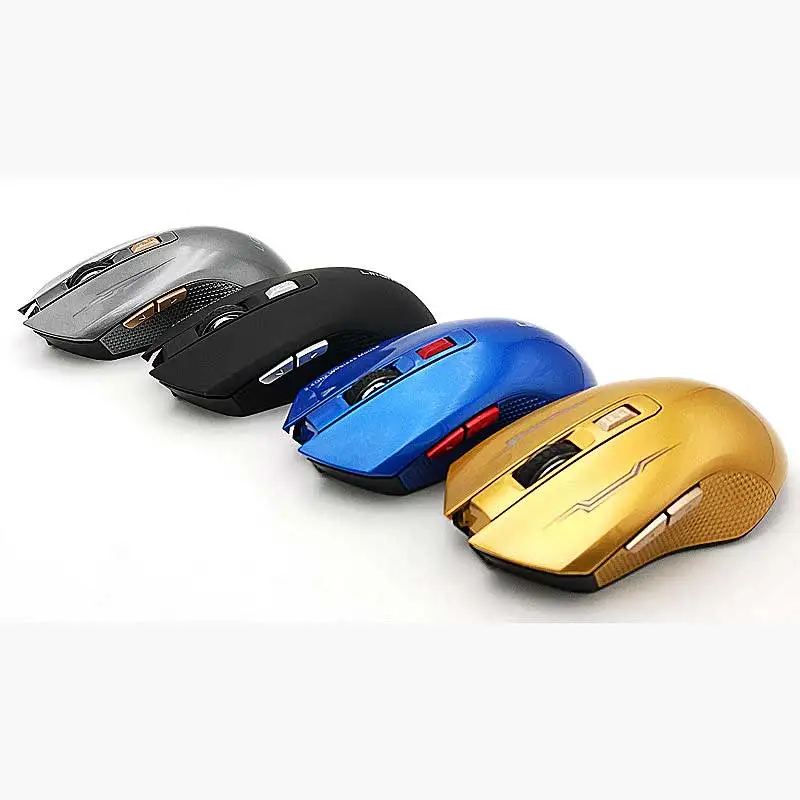 Wholesale Mix Color IceRay 2.4GHZ USB 6D Rechargeable Computer Gaming Wireless Mouse Mute Slient Click For PC LaPtop | Компьютеры и