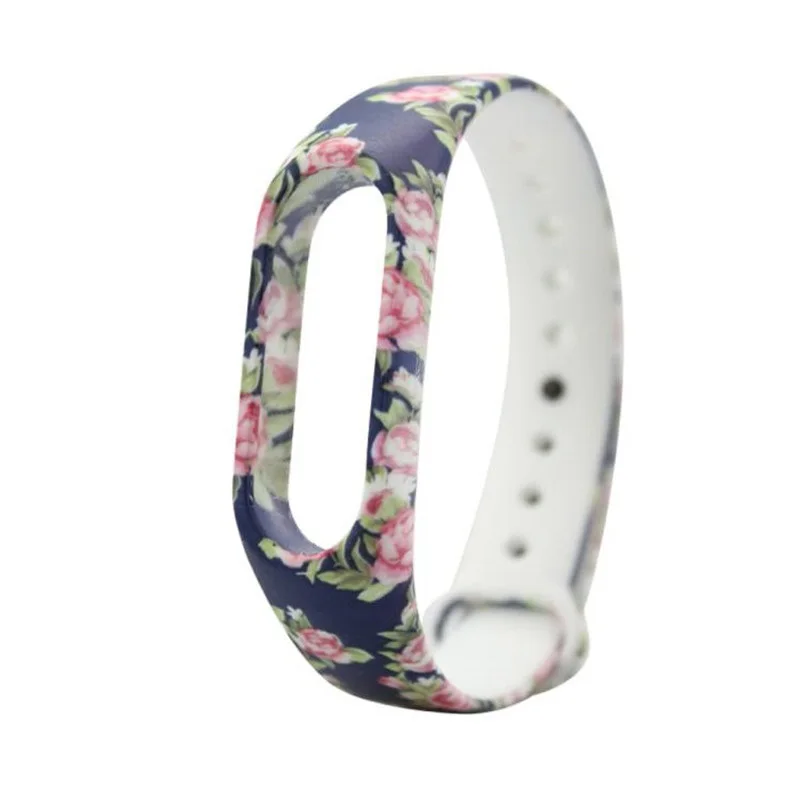 Замена для mi band 2 Силиконовый ремешок Xiao Band напульсники Красочные Смарт Браслет