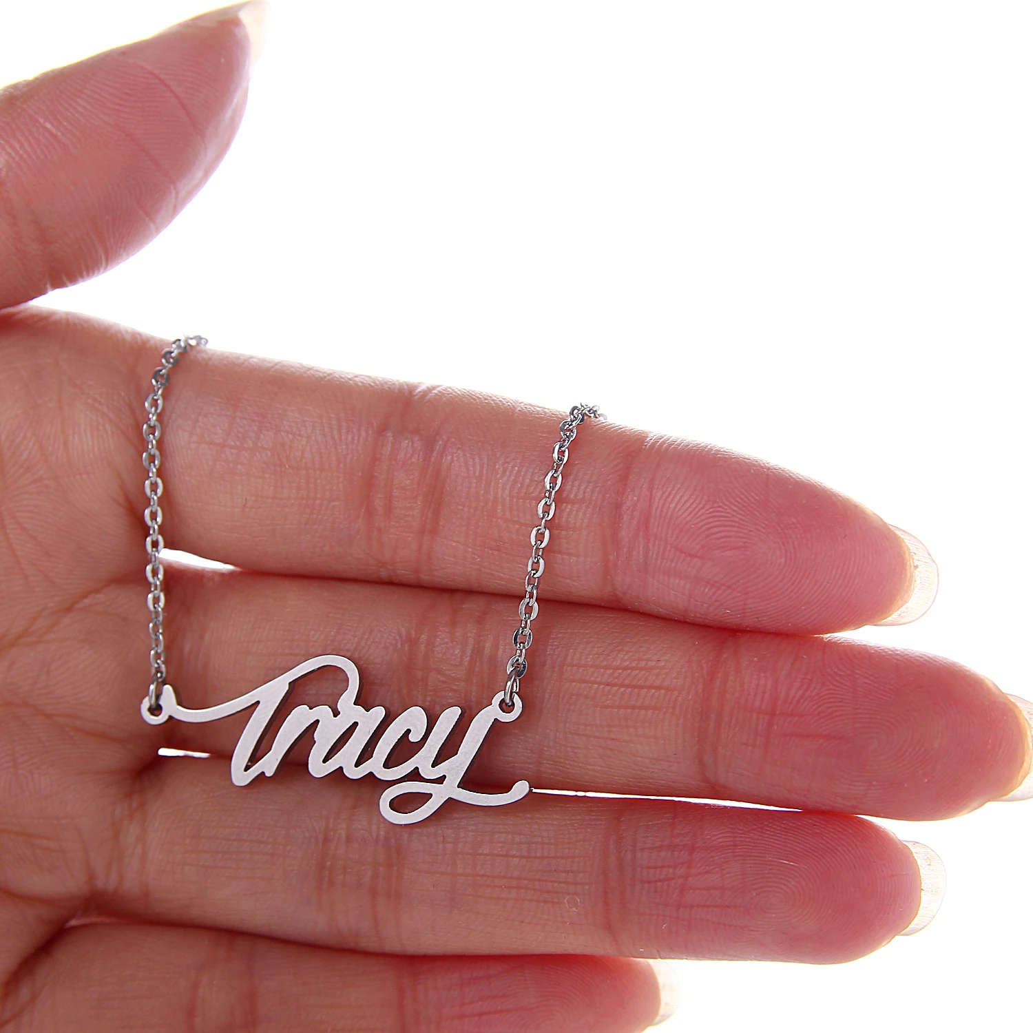 Модное ожерелье из нержавеющей стали Набор браслетов &quotTaylor&quot с надписью