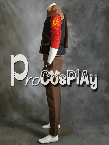 Команда Fortress 2 снайпер красный косплей костюм и шляпа mp000649|cosplay costume|team fortress 2team