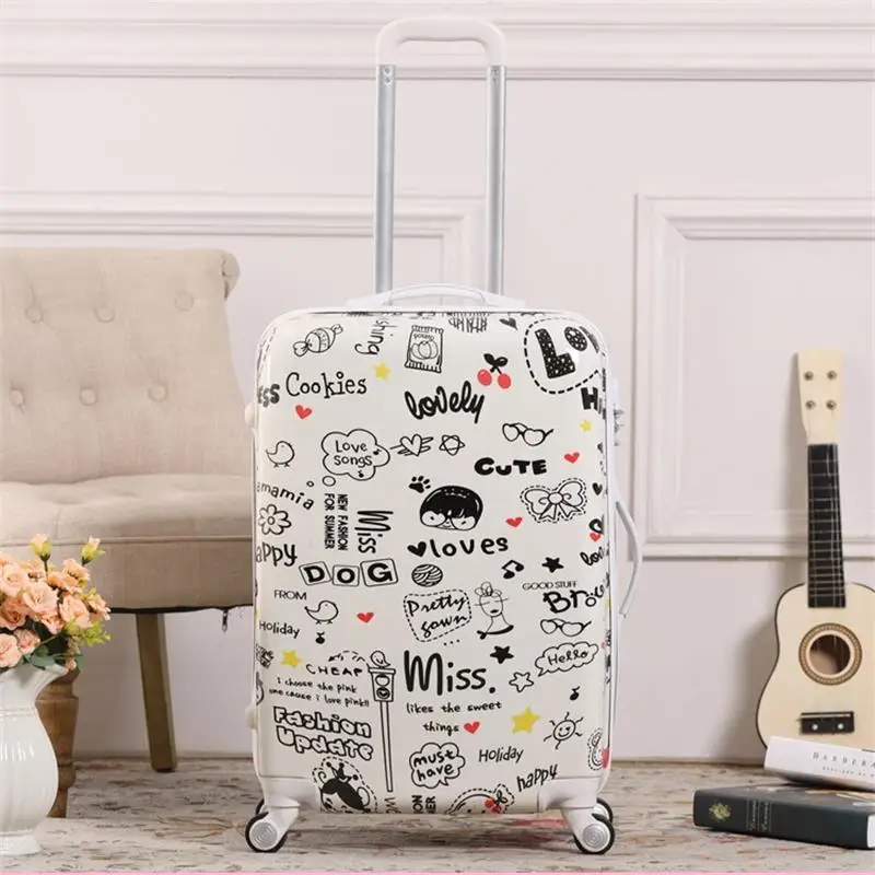 20 &quot22&quot 24 &quot26&quot дюймов красочные дорожные колеса de viaje con ruedas envio gratis valiz maletas koffer