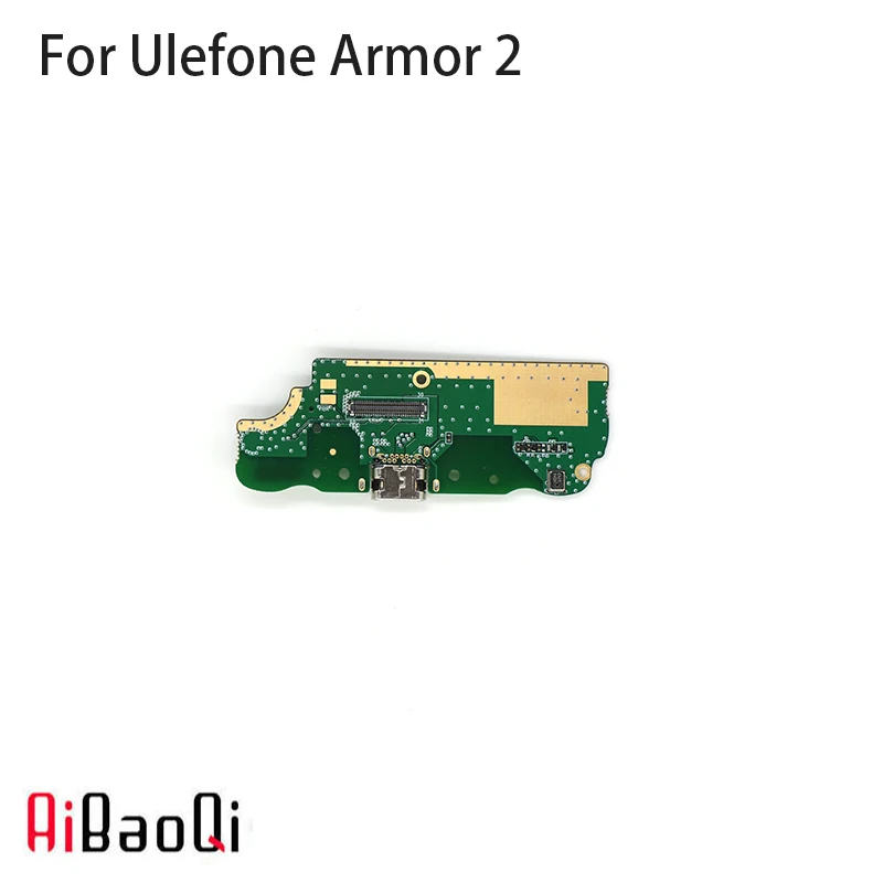 AiBaoQi usb разъем плата зарядки для Ulefone Armor 2 мобильного телефона Flex зарядка кабелей модуль сотового телефона Mini USB порт