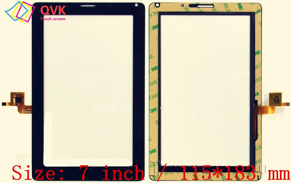 

White 7 inch for Irbis TG73 tablet pc capacitive touch screen glass digitizer panel free shipping