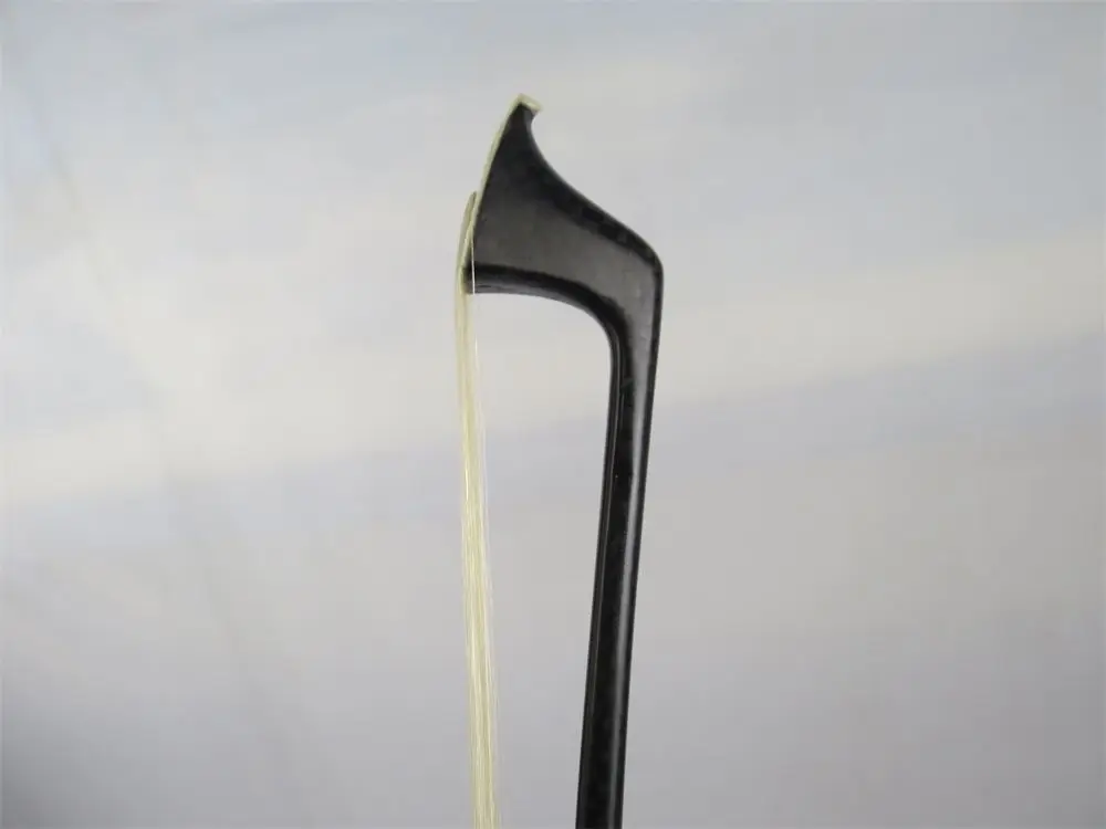 1 шт. клетчатый черный углеволоконный Виолончель Лук 4/4 инкрустация Музыкальная