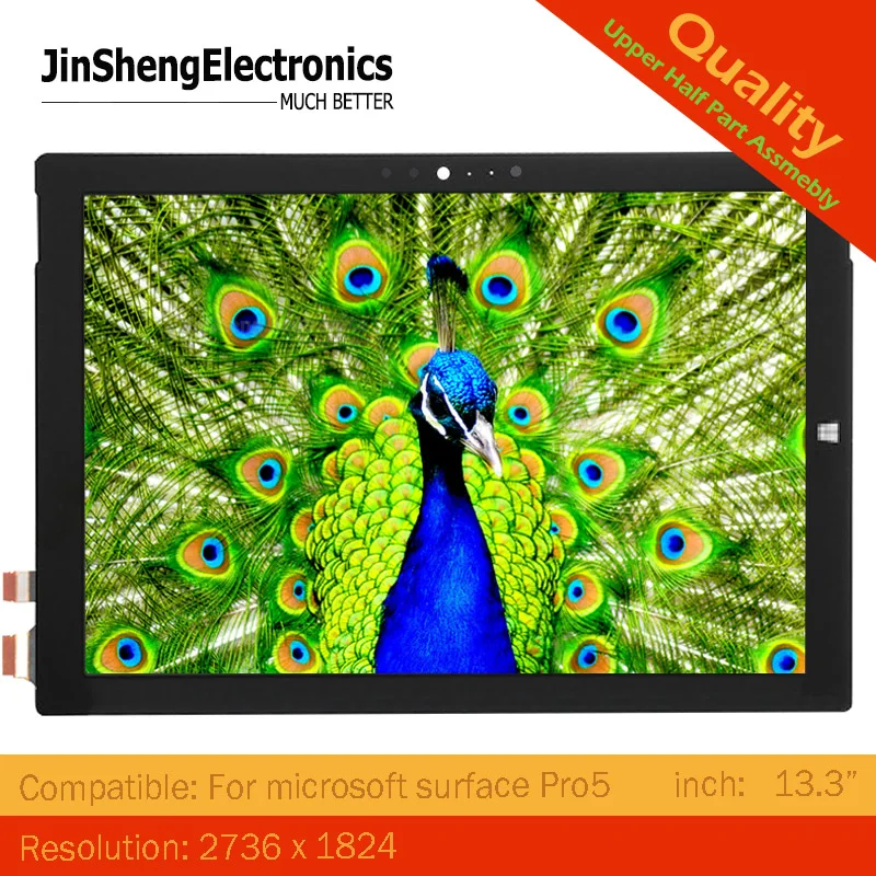 Оригинальный 12 3 &quotЖК-экран для Microsoft Surface Pro 5 1796 ЖК-дисплей + сенсорный экран