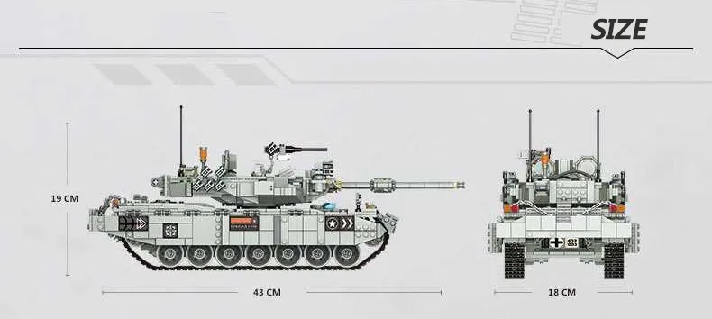 DHL Panlos 632002 1399 шт 632003 632005 Военный танк Тип 99 основной боевой танк строительные блоки кирпичи модель танка
