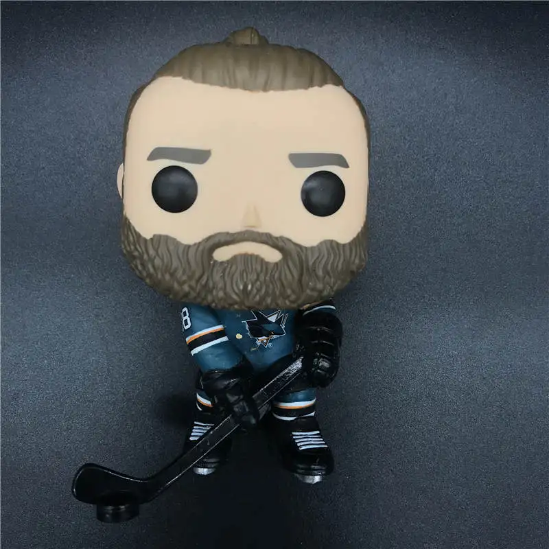 Pops НХЛ хоккей на льду атлет персонаж BRENT ожоги модельные игрушки коллекционные