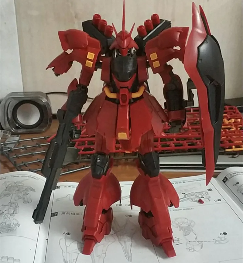 Аниме Gaogao HG 1/144 MSN 04 Sazabi Evo модель G002 горячие детские игрушки Фигурки собранные в