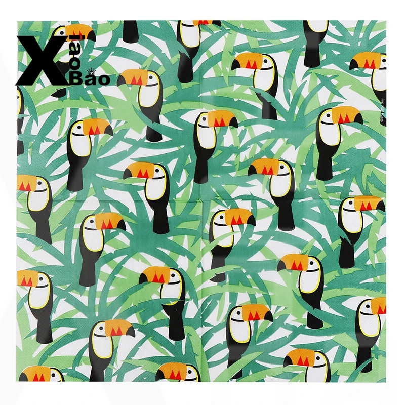 20pcs тропические вечерние украшения Пальмовые Листья Летние свадебные