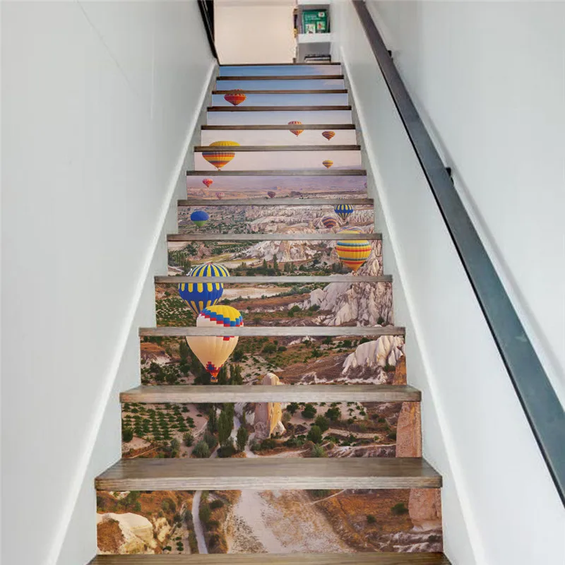 

Экологичный ПВХ самодельный воздушный шар Узор Настенная Наклейка креативный ландшафт оформление детской комнаты креативное украшение