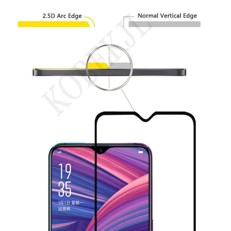 Закаленное стекло OPPO RX17 Pro Защитная пленка для экрана RX 17 RX17Pro|Защитные стёкла и