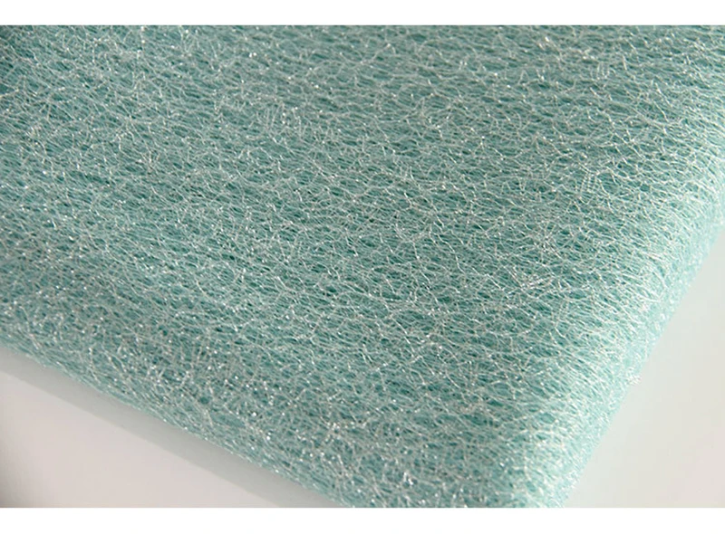 light green 2 ярда/лот ширина 150 см Блестящая серебряная проволока Тюль Ткань блесток сетка для сцены банкета вечерние платья для свадьбы украшения своими руками - Цвет: light green