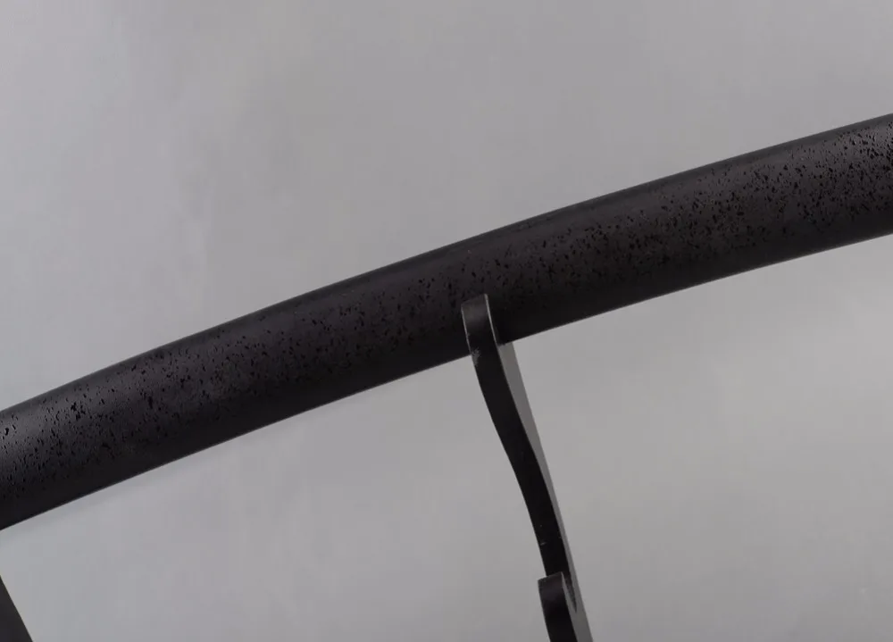 Новое поступление Классические полностью черные деревянные ножны ручной работы