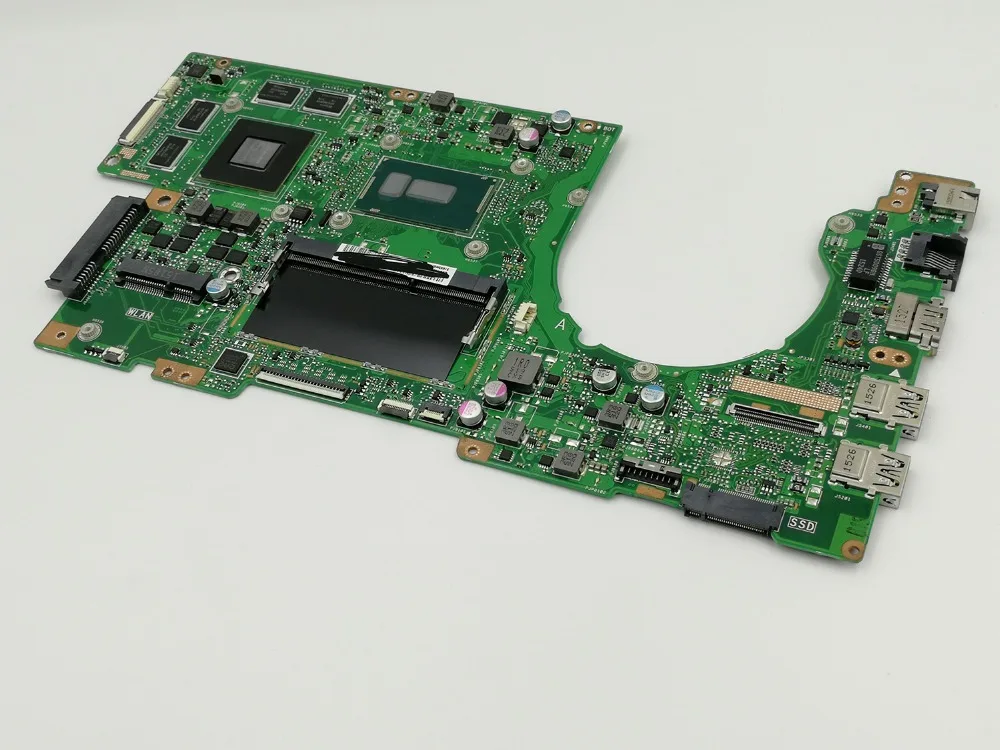 K501LX для For Asus K501LN K501LB A501L K501L V505L материнская плата I7-5500U 4G RAM GTX950 тестовая работа 100%
