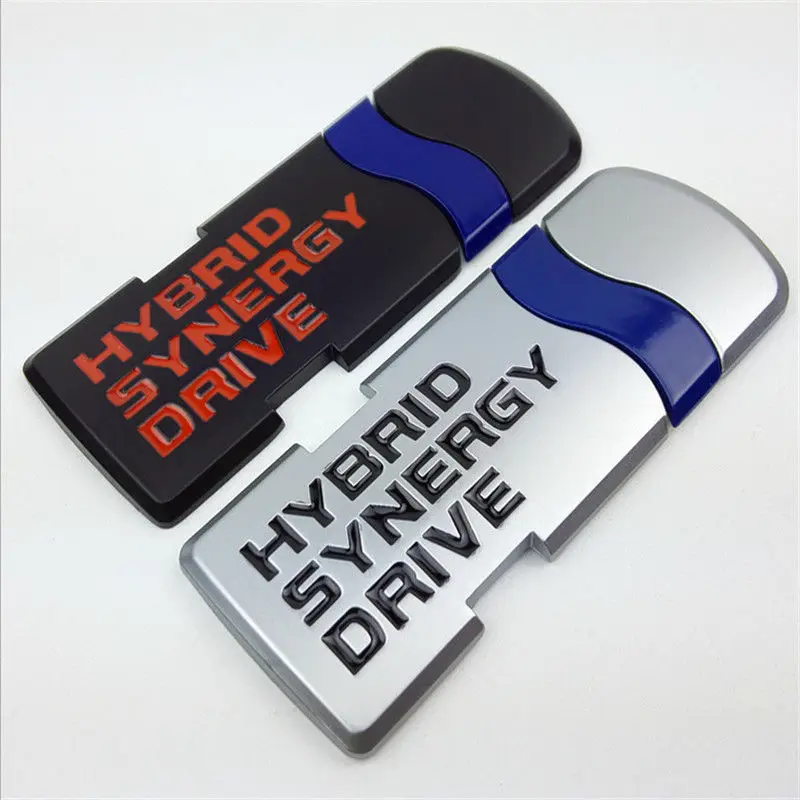 Металлический 3d-знак hybrid synergy drive для автомобиля боковые эмблемы Toyota Auris |