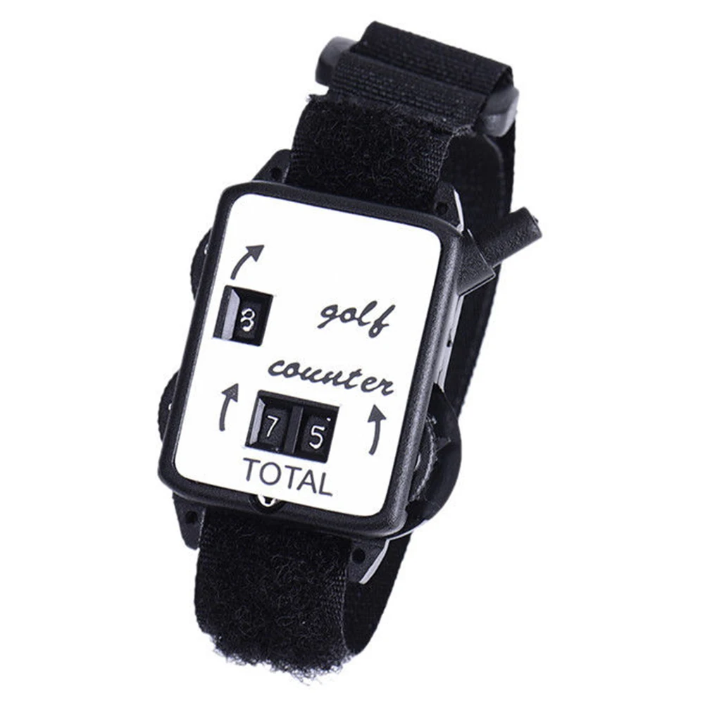 Мини Прочный браслет попадания в гольфе тип часов механический открытый счетчик