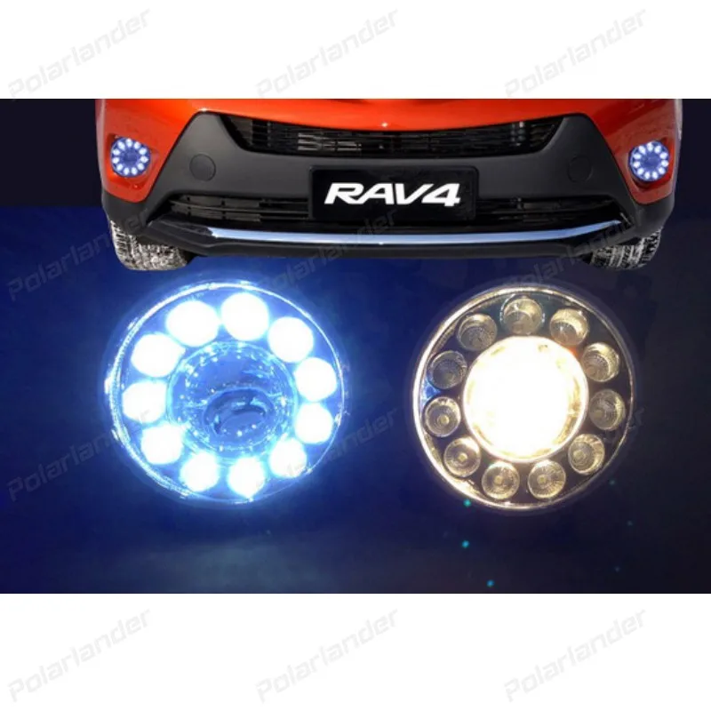 1 пара противотуманных фар автомобильный Стайлинг аксессуар DRL Дневной ходовой