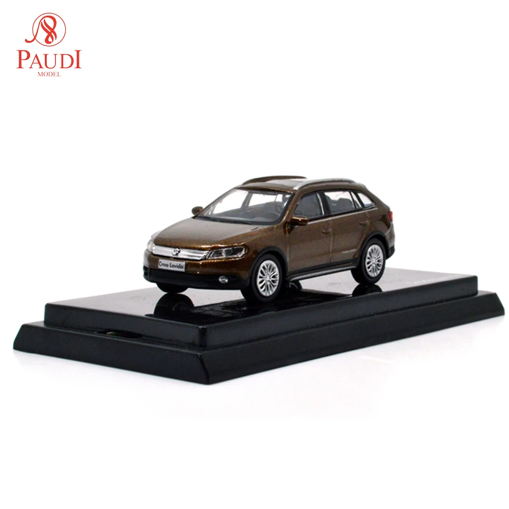 1/64 1:64 1 64 VW Cross Lavida коричневый литой игрушечный автомобиль оригинальные