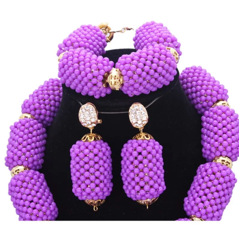 4 ujewelry модные свадебные Наборы свадебных ювелирных изделий для Для женщин в