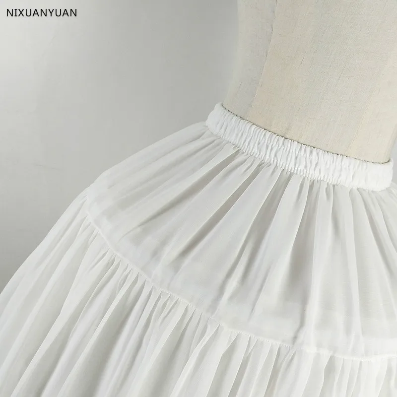 Бальное платье Нижняя юбка короткое для косплея подъюбник шифоновая в стиле