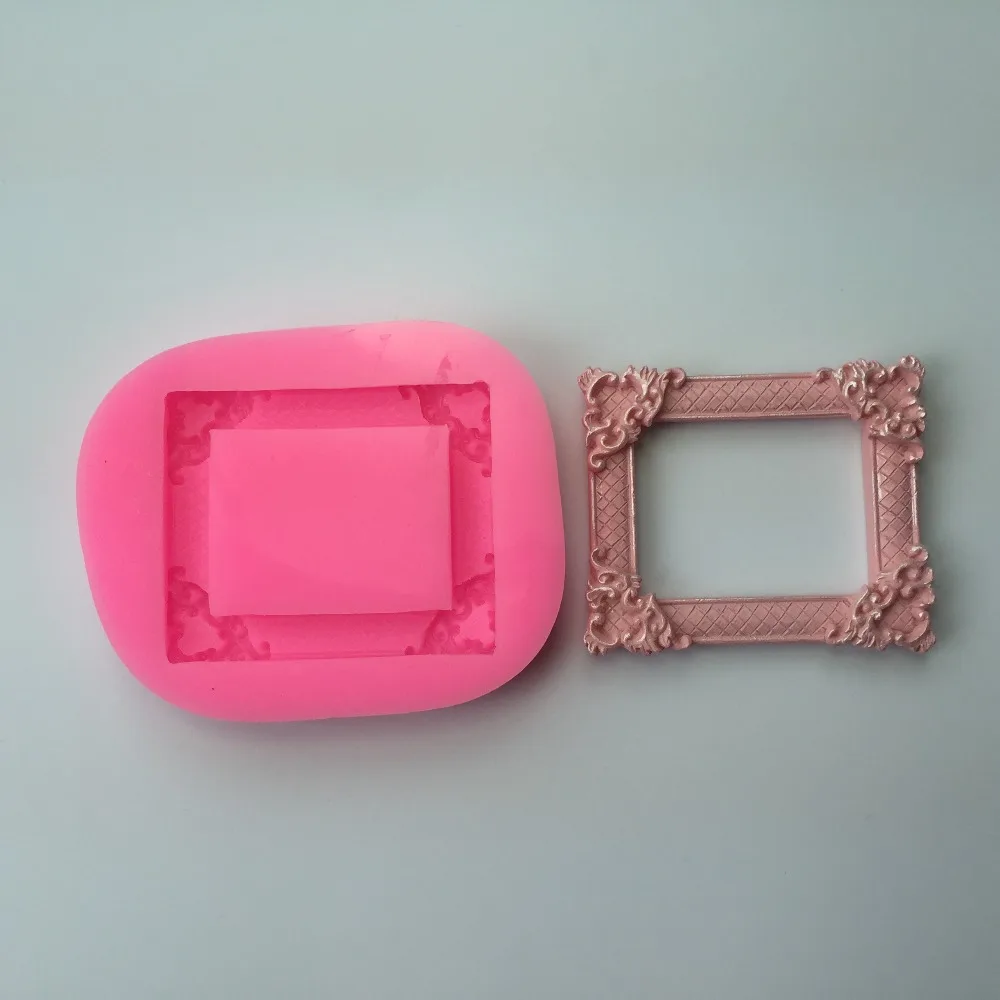 Форма для шоколада формочка выпечки инструмент посуды фоторамка силиконовая
