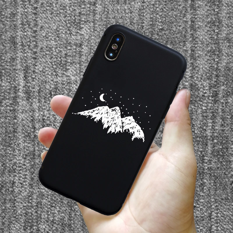 SY0112 Чехол для телефона для iphone X XS чехол новейший узор космическая Луна астронавт для iphone 5 6 7 8 Plus XR MAX Планета Звезда Матовый ТПУ чехол - Цвет: SY0112