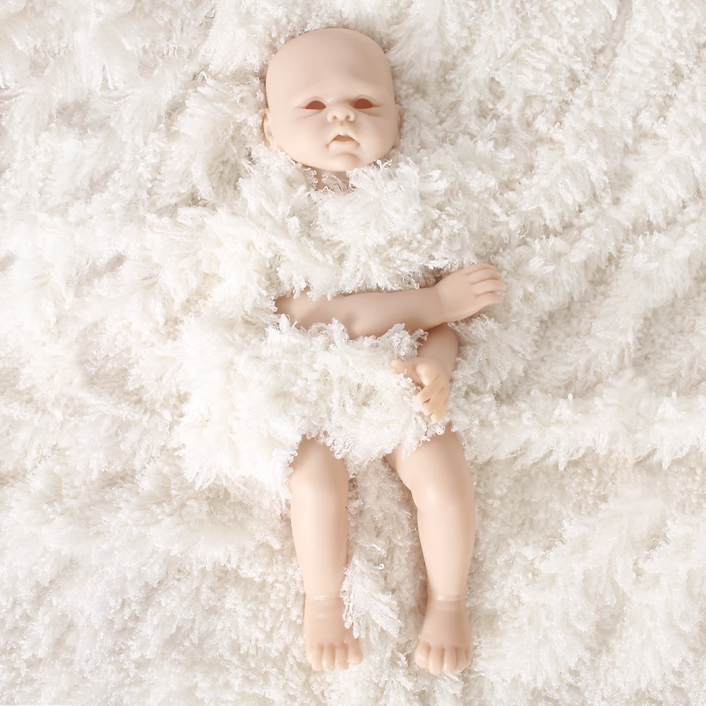 

silicone vinyl reborn baby dolls kit Toddler with 3/4 vinyl arms and legs 18inch unpainted Mould for DIY toy