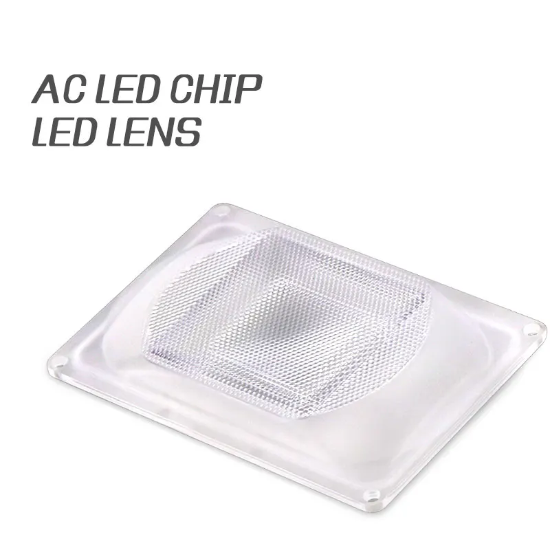 

DIY LED Lens For AC LED COB DOB Lamps Include: PC lens+Reflector+Silicone Ring Lamp Cover shades For LED Grow Light/FloodLight